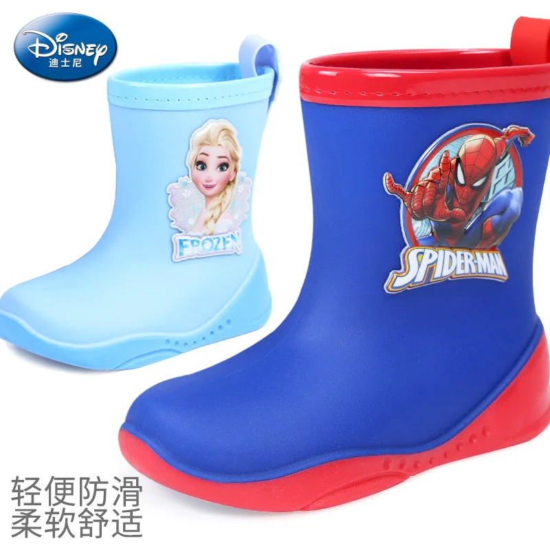 Disney children's rain boots boys and girls toddler rain boots students non-slip mid-tube Spiderman four seasons water shoes
Disney children's rain boots boys and girls toddler rain boots students non-slip mid-tube Spiderman four seasons water shoes