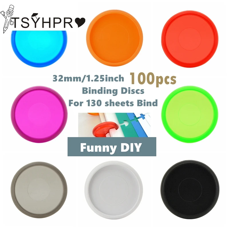 100pcs 32mm/1.25 inch Binder Rings DIY DISCBOUND DISCS Binding discbound Discs Planner DIY Notebook CX19-0049
100pcs 32mm/1.25 inch Binder Rings DIY DISCBOUND DISCS Binding discbound Discs Planner DIY Notebook CX19-0049