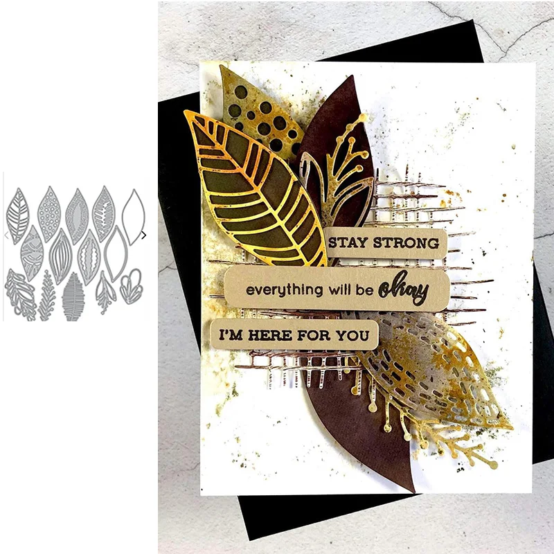 Leaves Set Plant Metal Cutting Dies Scrapbook Diary Decoration Stencil Embossing Template DIY Greeting Card Handmade 2021 New
Leaves Set Plant Metal Cutting Dies Scrapbook Diary Decoration Stencil Embossing Template DIY Greeting Card Handmade 2021 New