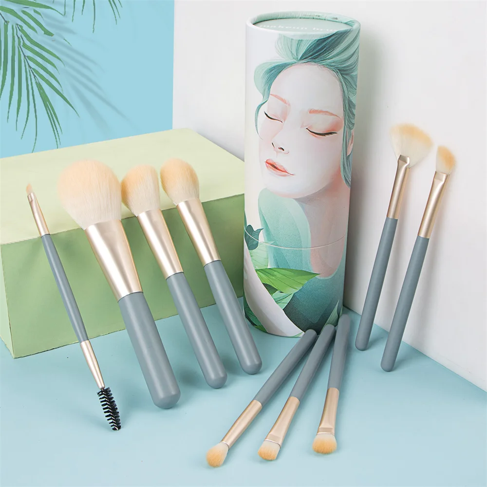 9PCS / Set Makeup Brush Kit Brochas Maquillaje Pincel De For Powder Foundation Liquid Eye Shadow Lashes Eyebrows Make Up Tools
9PCS / Set Makeup Brush Kit Brochas Maquillaje Pincel De For Powder Foundation Liquid Eye Shadow Lashes Eyebrows Make Up Tools