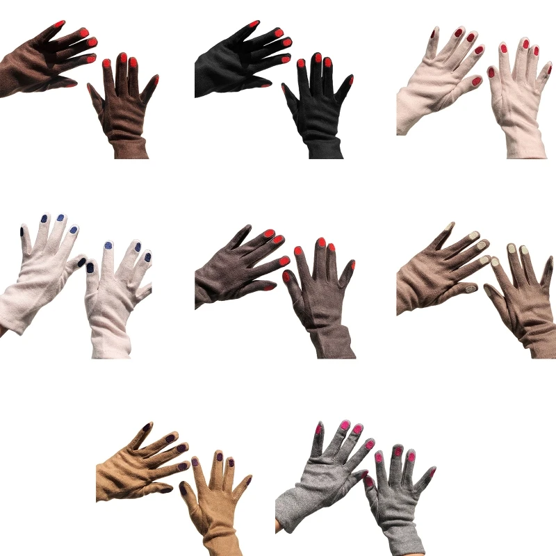 Japanese Women Funny Nail Pattern Embroidery Gloves Winter Thicken Faux Wool Cycling Driving Solid Color Full Finger Mittens Han
Japanese Women Funny Nail Pattern Embroidery Gloves Winter Thicken Faux Wool Cycling Driving Solid Color Full Finger Mittens Han