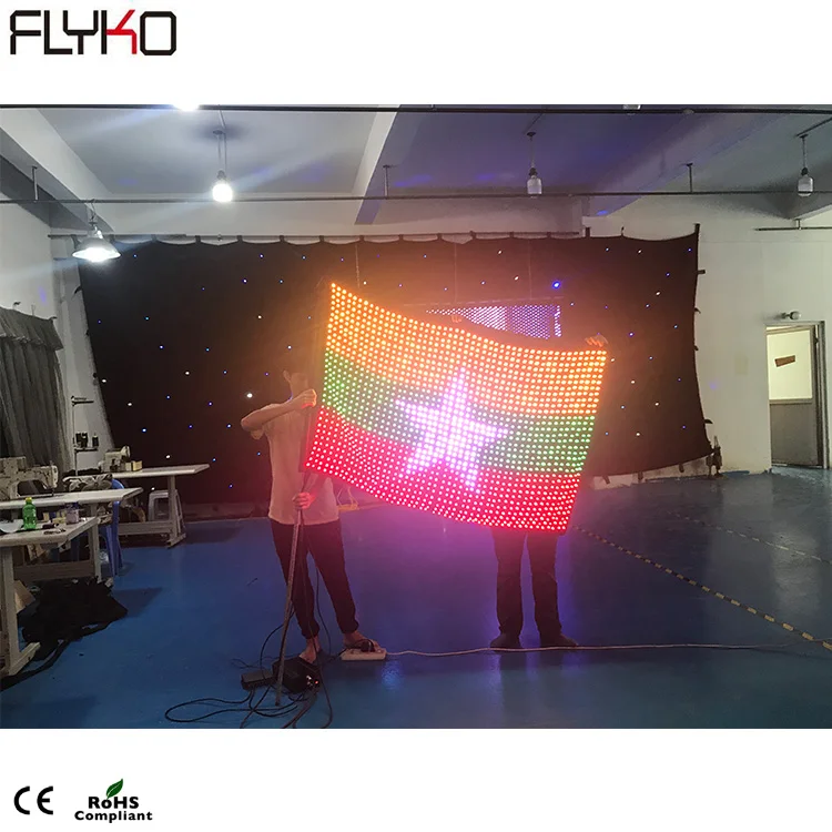 Flyk Заводская Прямая цена светодиодный зрение флаг светодиодная зрение занавеска светодиодная видеозанавеска
Flyk Заводская Прямая цена светодиодный зрение флаг светодиодная зрение занавеска светодиодная видеозанавеска