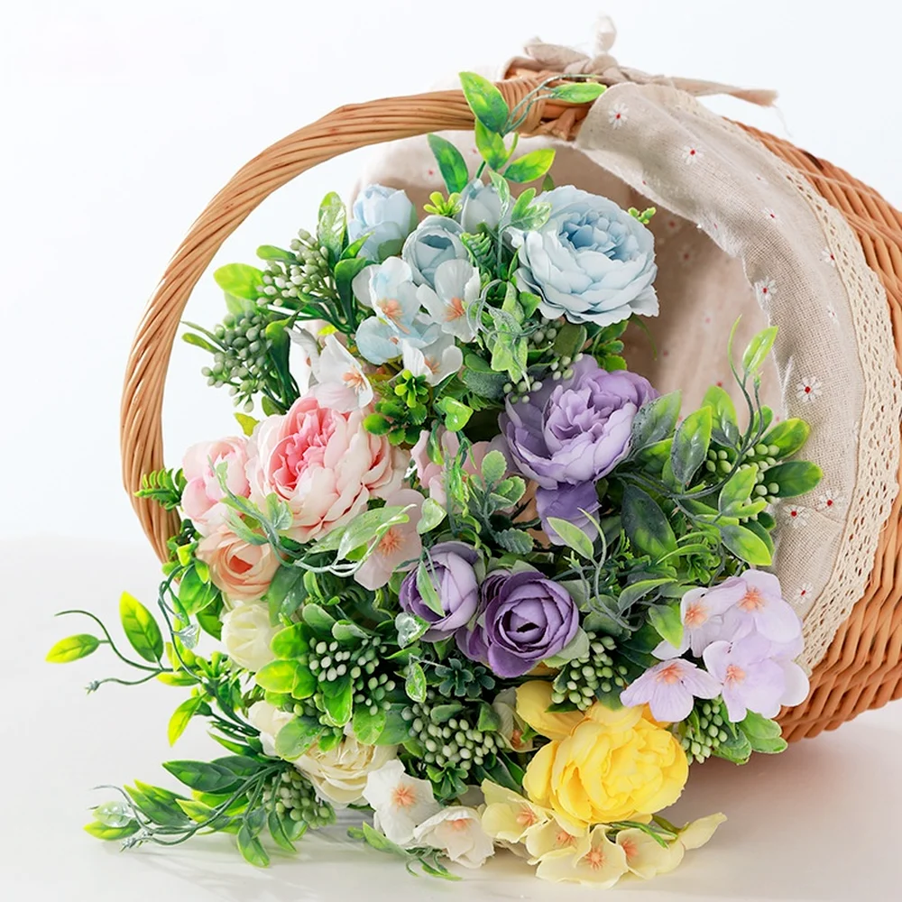 Macaron Rose Simulation Flower Simulation Plant Hydrangea Hand Bouquet Wedding Decoration Home Fake Flower
Macaron Rose Simulation Flower Simulation Plant Hydrangea Hand Bouquet Wedding Decoration Home Fake Flower