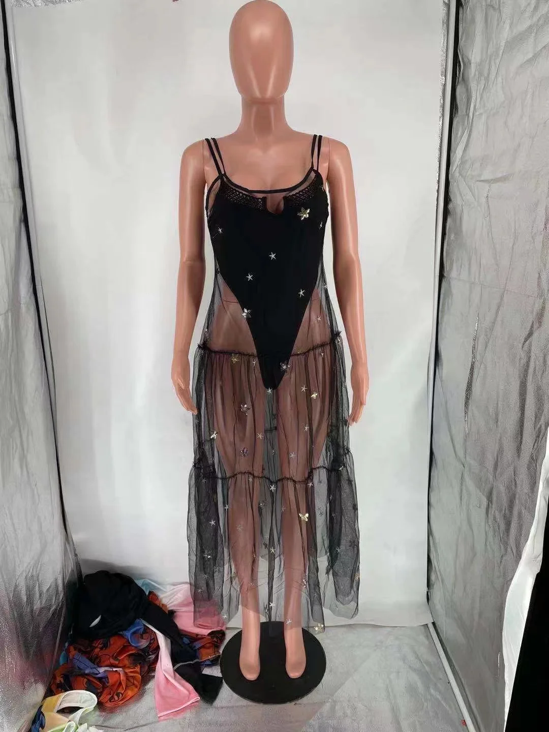 Sheer Mesh Transparent Strap Maxi Long Dress Sequin Sexy Party Club Vintage Vestidos Summer Sundress Outfits Dresses
Sheer Mesh Transparent Strap Maxi Long Dress Sequin Sexy Party Club Vintage Vestidos Summer Sundress Outfits Dresses