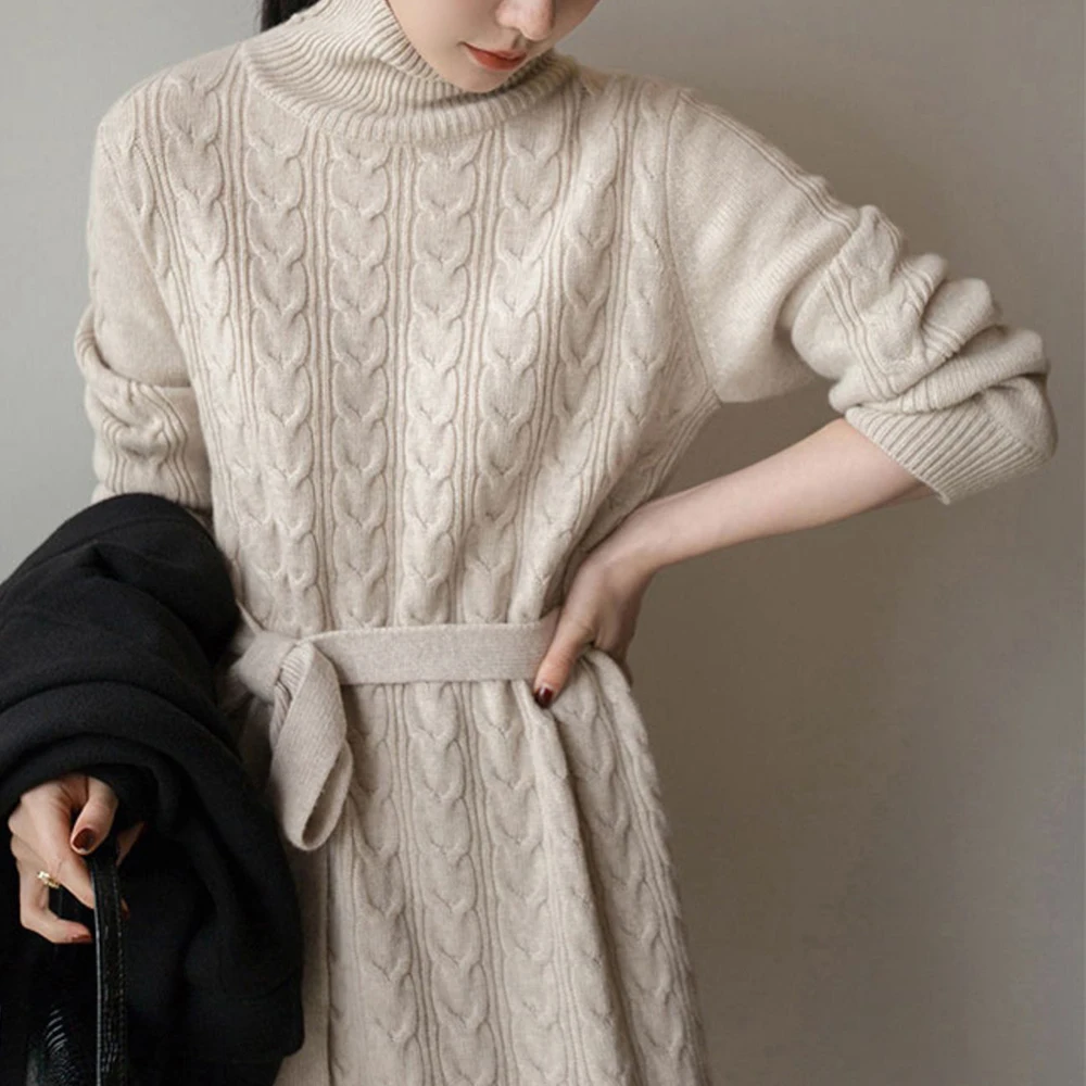 Женское трикотажное платье, однотонное длинное повседневное платье в стиле ретро с длинным рукавом, Осень-зима
Женское трикотажное платье, однотонное длинное повседневное платье в стиле ретро с длинным рукавом, Осень-зима