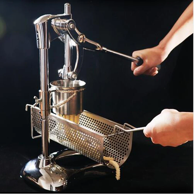 

304 stainless steel fries extruder multi-function mashed potato pasta machine Super Long 30 cm French fries machine