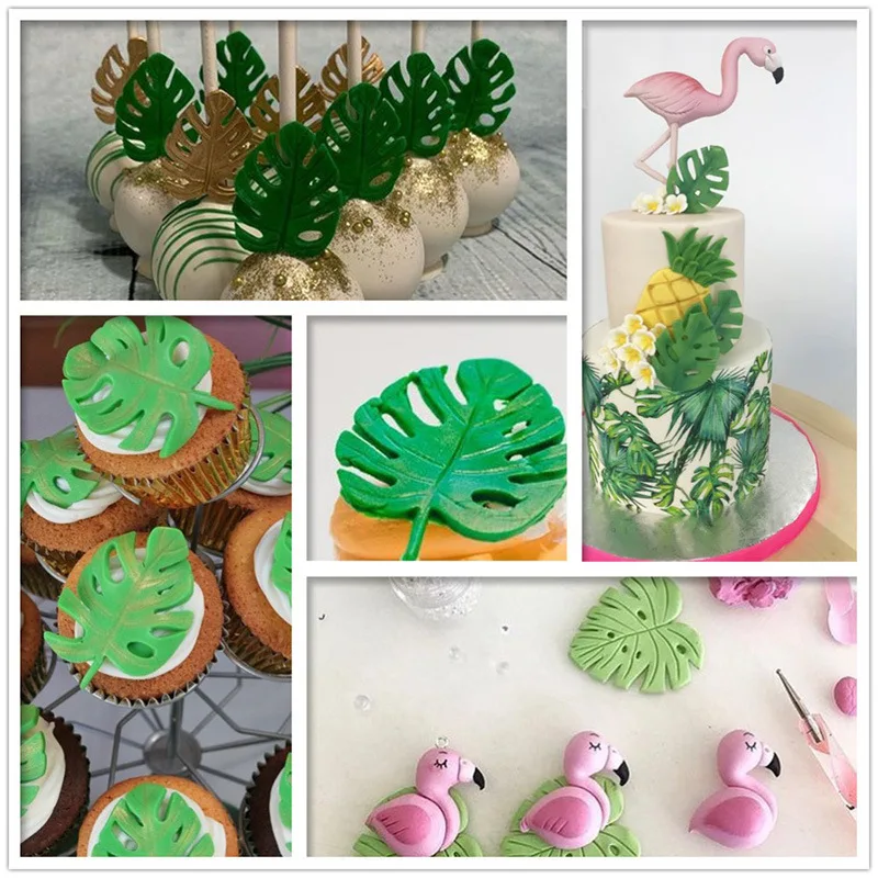 1/2PCS 3 Sizes Monstera Leave Silicone Mold Fondant Cake Decoration Silicone Mold Hand Made Decorating Leaves Chocolate
1/2PCS 3 Sizes Monstera Leave Silicone Mold Fondant Cake Decoration Silicone Mold Hand Made Decorating Leaves Chocolate