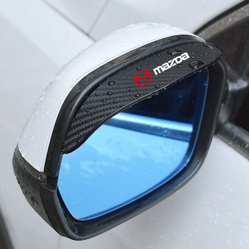 2PCS Carbon Fiber Car Side Rear View Mirror Rain Eyebrow Visor Rain For Mazda logo 2 3 6 8 Axela Atenza CX-5 CX5 CX-7 CX-9
2PCS Carbon Fiber Car Side Rear View Mirror Rain Eyebrow Visor Rain For Mazda logo 2 3 6 8 Axela Atenza CX-5 CX5 CX-7 CX-9