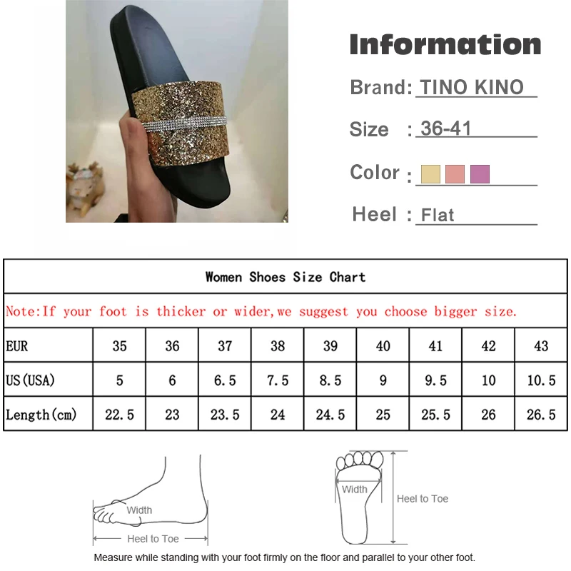 Women Summer Bling Slippers Glitter Fashion Woman Shoes Ladies Flats Flatform Soft Comfort Female Slides Footwear 2020 New
Women Summer Bling Slippers Glitter Fashion Woman Shoes Ladies Flats Flatform Soft Comfort Female Slides Footwear 2020 New