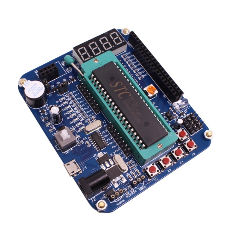 Stc89C52 Controller Diy Kit C51 Mcu Development Board Experiment Board Compatible At89C52 Mini51 Board with Lcd
Stc89C52 Controller Diy Kit C51 Mcu Development Board Experiment Board Compatible At89C52 Mini51 Board with Lcd