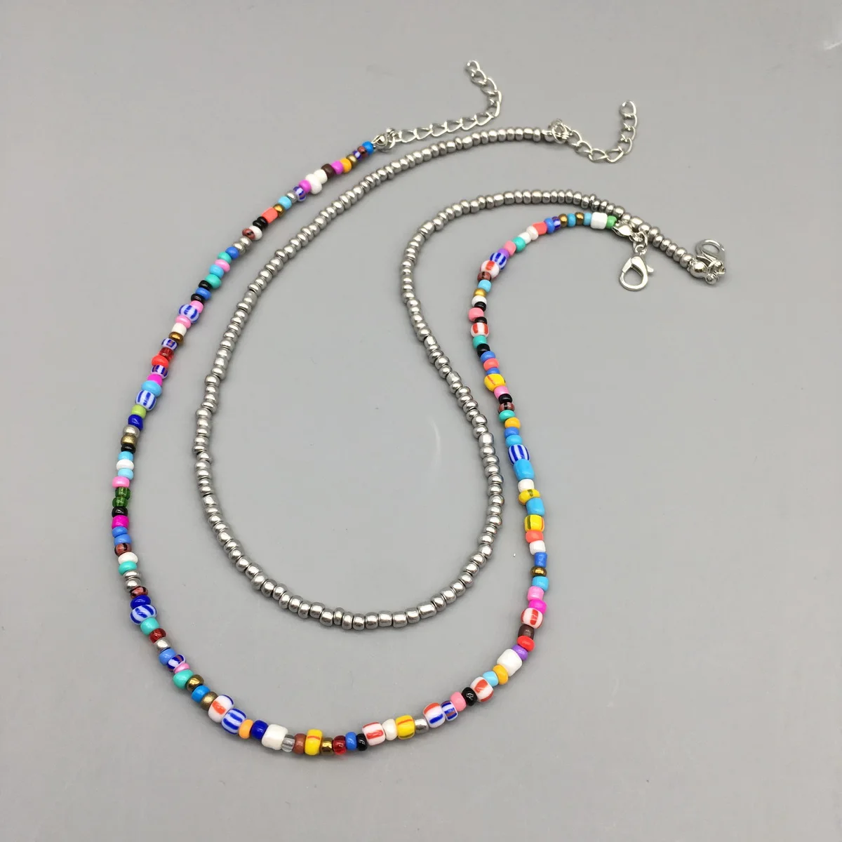 2021 Rainbow Women Short Necklace Fashion Handmade Multicolor Beads Bohemia Women Delicate Choker Jewelry Best Friend Gift
2021 Rainbow Women Short Necklace Fashion Handmade Multicolor Beads Bohemia Women Delicate Choker Jewelry Best Friend Gift