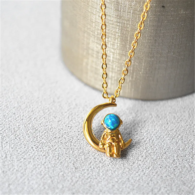 Unknown dream round space blue opal deep green astronauts pendant necklace for women men adjustable Copper Fashion Jewelry New
Unknown dream round space blue opal deep green astronauts pendant necklace for women men adjustable Copper Fashion Jewelry New