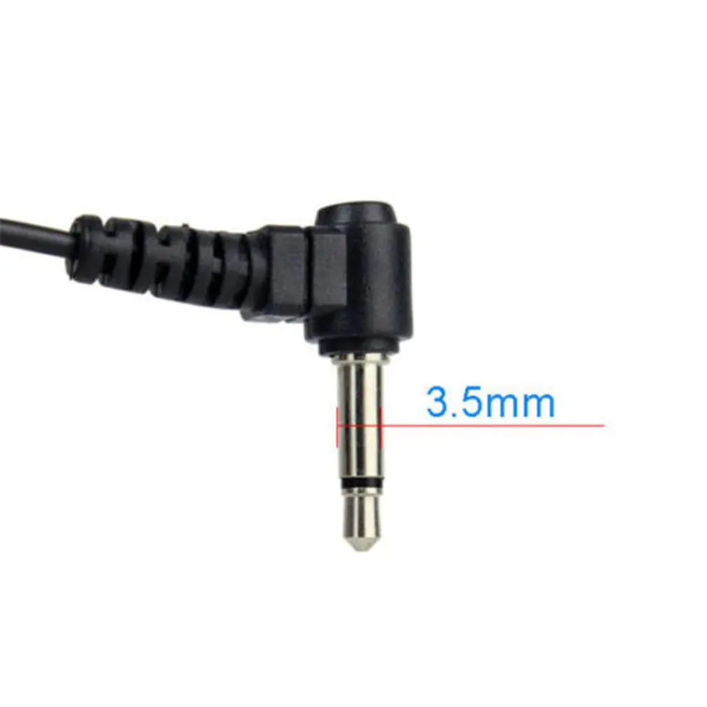 Portable One PCS 3.5mm Curved Jack D-shape Listening Only Headset Earphone for Two Radio Transceivers Walkie Radio Ear Hook
Portable One PCS 3.5mm Curved Jack D-shape Listening Only Headset Earphone for Two Radio Transceivers Walkie Radio Ear Hook