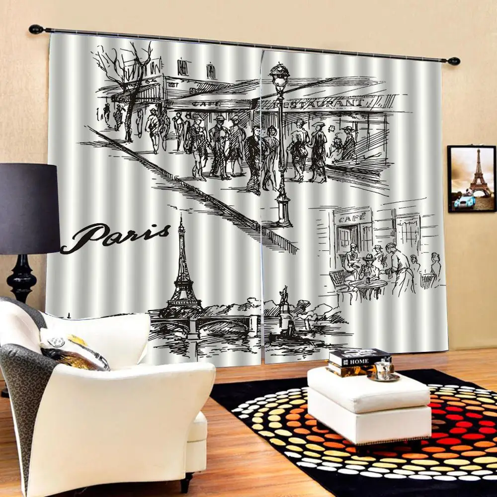 black and white curtains photo Blackout Window Drapes Luxury 3D Curtains For Living room Bed room Office Hotel Home
black and white curtains photo Blackout Window Drapes Luxury 3D Curtains For Living room Bed room Office Hotel Home