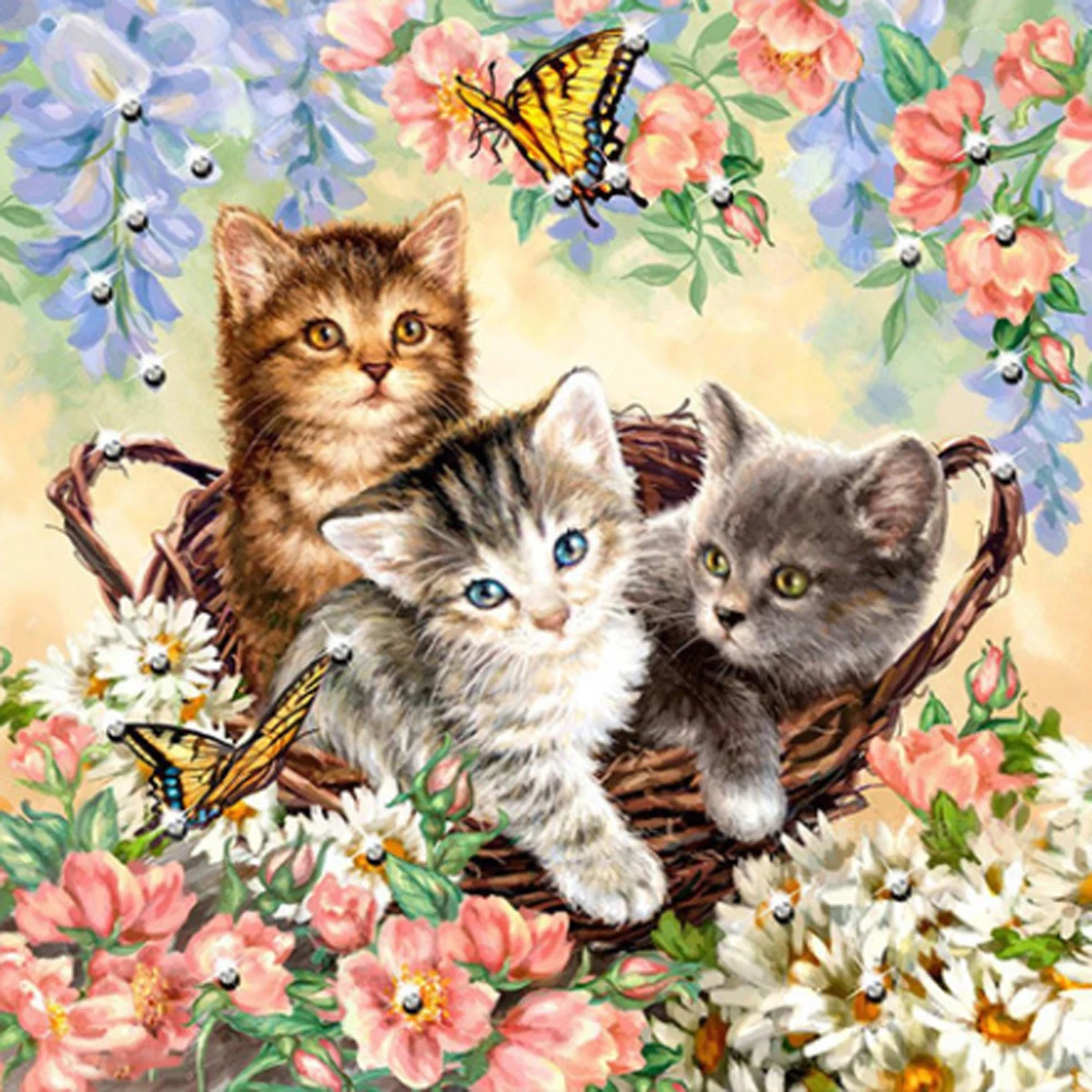 AMPHIBOLE DIY Diamond Painting Animals Full Square Drill Diamond Mosaic Cat Cross Stitch Kit Picture Rhinestone Full Embroidery
AMPHIBOLE DIY Diamond Painting Animals Full Square Drill Diamond Mosaic Cat Cross Stitch Kit Picture Rhinestone Full Embroidery