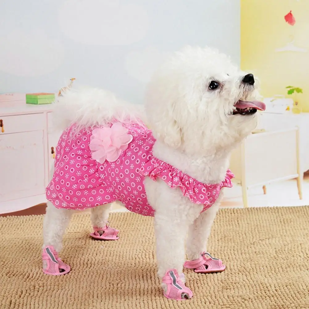 Dog Lace Princess Dress Pet Clothes Spring Small Dog Skirt Summer Thin Section Romantic Wave Point Gauze Skirt
Dog Lace Princess Dress Pet Clothes Spring Small Dog Skirt Summer Thin Section Romantic Wave Point Gauze Skirt