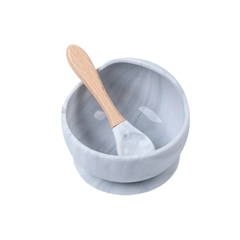 New Baby Silicone Suction Cup Bowl Spoon Set Non-Slip Learning Feeding Dinnerware
New Baby Silicone Suction Cup Bowl Spoon Set Non-Slip Learning Feeding Dinnerware