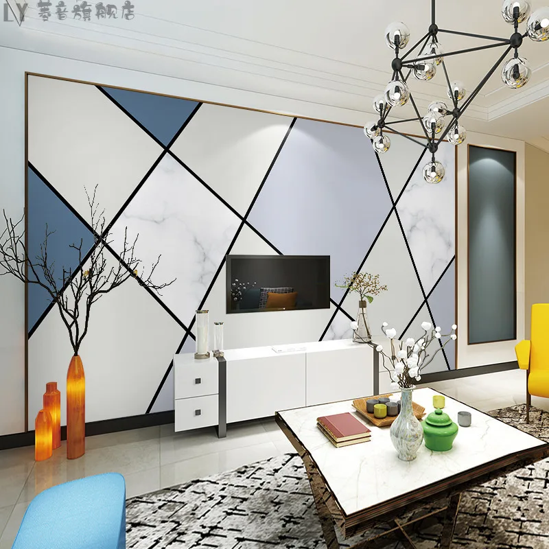 European Style Modern 3D Wallpaper Geometric Mural Wall Home Decor for Living Room TV Background Wallpapers
European Style Modern 3D Wallpaper Geometric Mural Wall Home Decor for Living Room TV Background Wallpapers