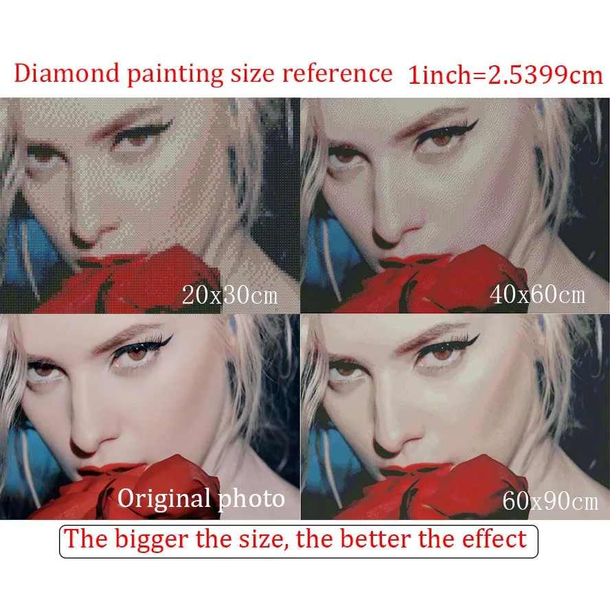 5D DIY Diamond Embroidery Flower Rose Cross Stitch Kit Full Diamond Painting Flowers Art Picture of Rhinestones Decor Love Gift
5D DIY Diamond Embroidery Flower Rose Cross Stitch Kit Full Diamond Painting Flowers Art Picture of Rhinestones Decor Love Gift