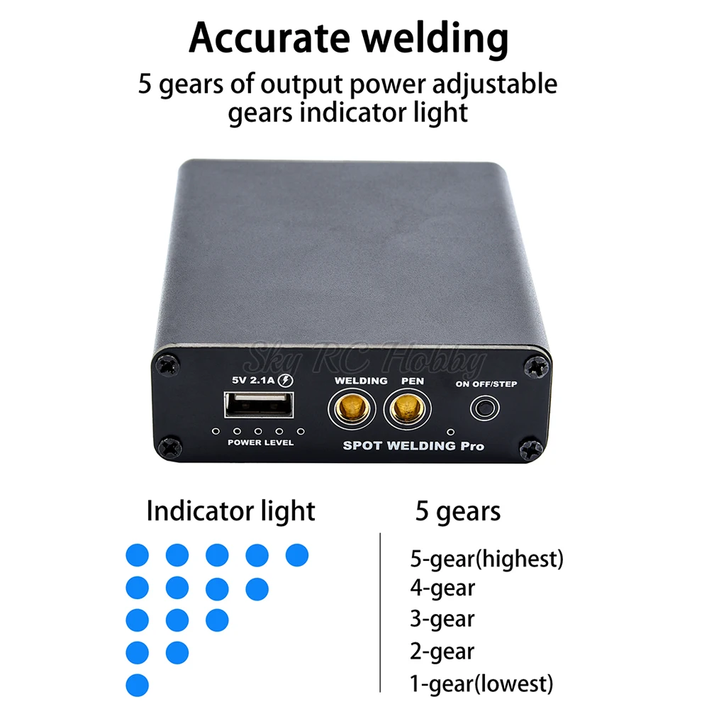DIY Mini Spot Welder 5 Gears Spot Welding Machine Fast Charge Lithium Battery with Spot Welding Pen Nickel Sheet Charging Cable
DIY Mini Spot Welder 5 Gears Spot Welding Machine Fast Charge Lithium Battery with Spot Welding Pen Nickel Sheet Charging Cable