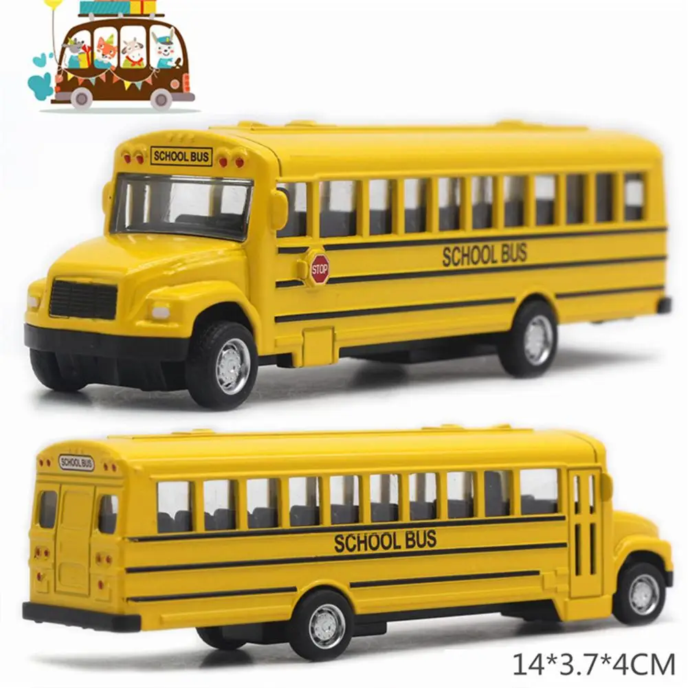 1:43 Alloy Classic School Bus Model 14cm Yellow Children Pull Back Car Toy Decoration
1:43 Alloy Classic School Bus Model 14cm Yellow Children Pull Back Car Toy Decoration