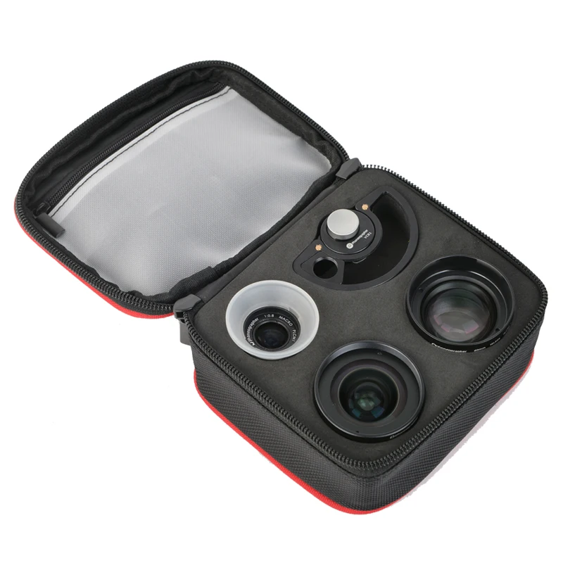 Benro 3 in 1 Mobile Phone Lenses Kit Universal Phone Holder Wide Angle lens +Macro +Portrait Lens
Benro 3 in 1 Mobile Phone Lenses Kit Universal Phone Holder Wide Angle lens +Macro +Portrait Lens