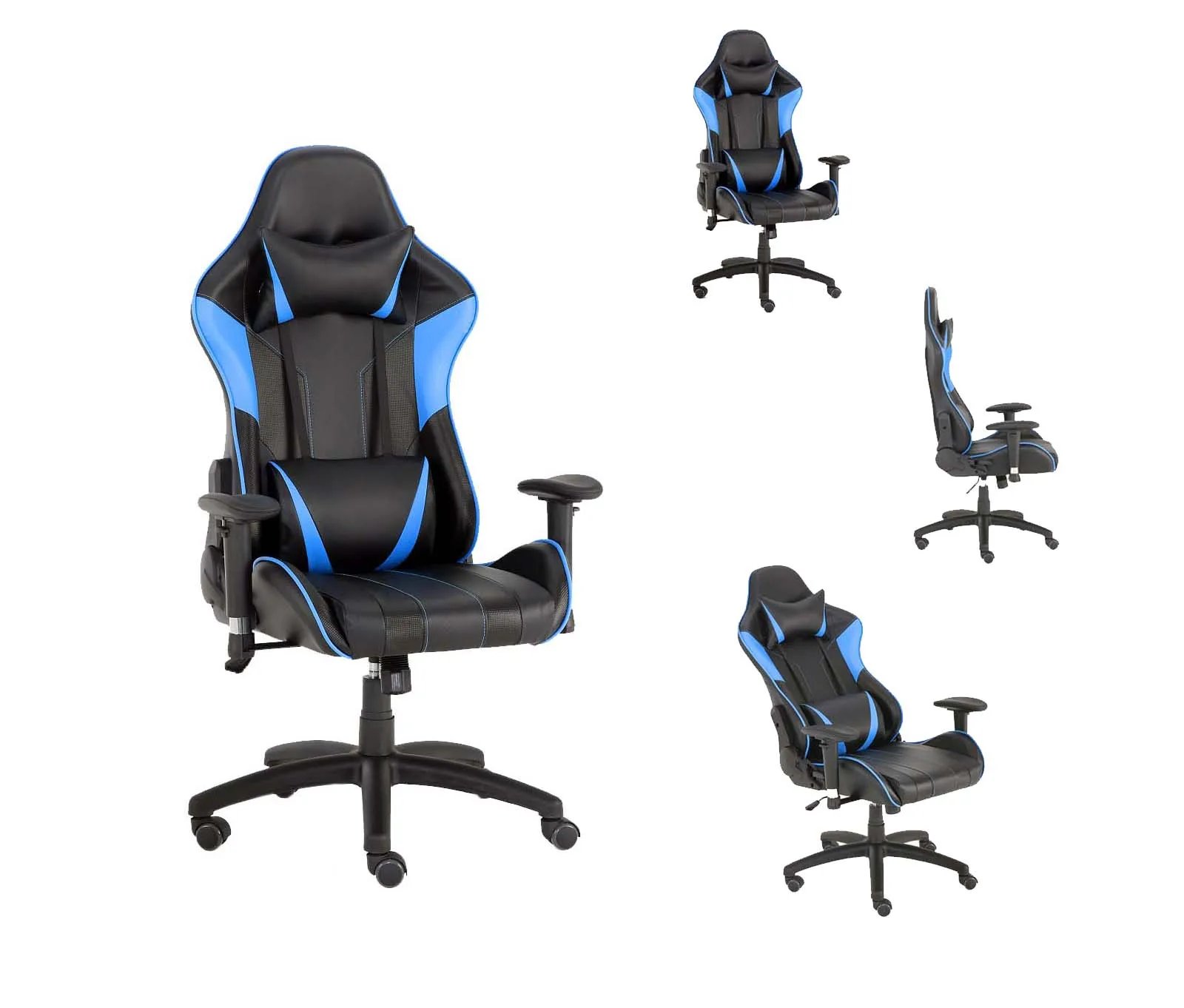Ergonomic Gaming Chair,PU Leather Revolving Racer Recliner Executive Armchair,With Headrest and Lumbar Pillow,Suitable Office
Ergonomic Gaming Chair,PU Leather Revolving Racer Recliner Executive Armchair,With Headrest and Lumbar Pillow,Suitable Office