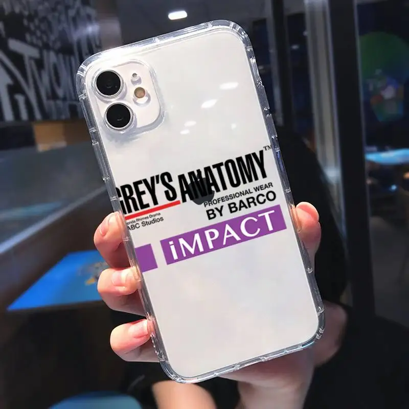 Grey's anatomy Phone Case Transparent soft For iphone 5 5s 5c se 6 6s 7 8 11 12 plus mini x xs xr pro max
Grey's anatomy Phone Case Transparent soft For iphone 5 5s 5c se 6 6s 7 8 11 12 plus mini x xs xr pro max