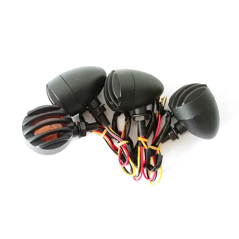 4 шт. мотоциклетный сигнальный светильник s Янтарный 12V гриль пуля мигалка световой светильник
4 шт. мотоциклетный сигнальный светильник s Янтарный 12V гриль пуля мигалка световой светильник