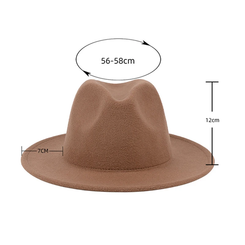 2021 New Men Women Vintage Wide Brim Fedora Hat with Belt Buckle Winter Wool Felt Jazz Hat Casual Panama Cap
2021 New Men Women Vintage Wide Brim Fedora Hat with Belt Buckle Winter Wool Felt Jazz Hat Casual Panama Cap