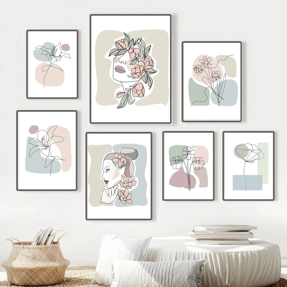 Женское настенное изображение лилии в виде растений, абстрактный минимализм в скандинавском стиле, живопись на холсте, плакаты и принты для...
Женское настенное изображение лилии в виде растений, абстрактный минимализм в скандинавском стиле, живопись на холсте, плакаты и принты для...