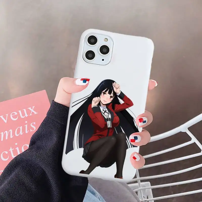 Anime Kakegurui Jabami Yumeko Phone Case White Candy Color for iPhone 6 7 8 11 12 s mini pro X XS XR MAX Plus 
Anime Kakegurui Jabami Yumeko Phone Case White Candy Color for iPhone 6 7 8 11 12 s mini pro X XS XR MAX Plus