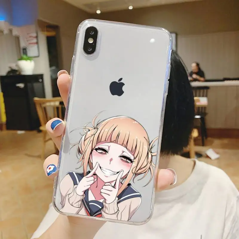 My hero academia anime Himiko Toga Phone Case Transparent for iPhone 6 7 8 11 12 s mini pro X XS XR MAX Plus
My hero academia anime Himiko Toga Phone Case Transparent for iPhone 6 7 8 11 12 s mini pro X XS XR MAX Plus