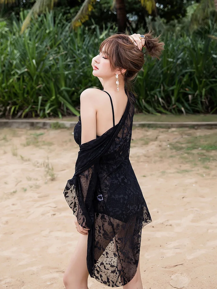Sexy one piece swimsuit women's steel support gathered to slim down Korean fairy fan Wenquan holiday sunscreen blouse
Sexy one piece swimsuit women's steel support gathered to slim down Korean fairy fan Wenquan holiday sunscreen blouse