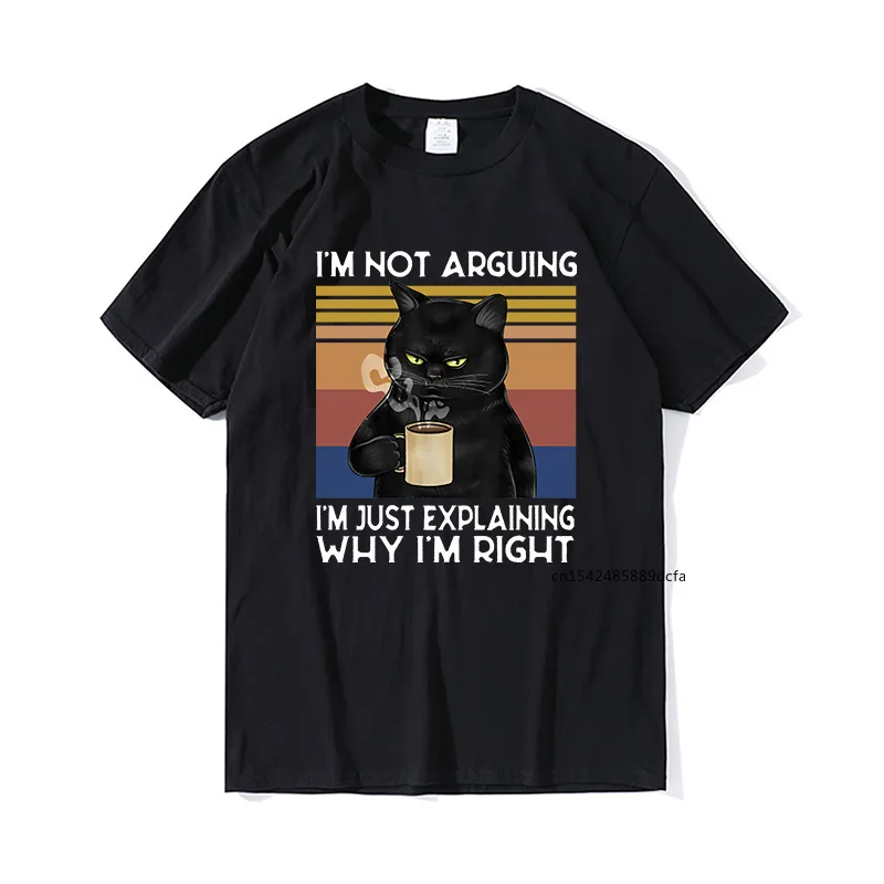 Funny Black Cat I'm Not Arguing I'm Just Explaining Why I'm Right Women's Tee Top
Funny Black Cat I'm Not Arguing I'm Just Explaining Why I'm Right Women's Tee Top