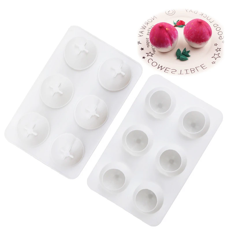 6 cavity персик силиконовая форма для выпечки в форме цветка для шоколада мусс Желейный пудинг мороженое выпечка десерт хлебная выпечка украше...
6 cavity персик силиконовая форма для выпечки в форме цветка для шоколада мусс Желейный пудинг мороженое выпечка десерт хлебная выпечка украше...