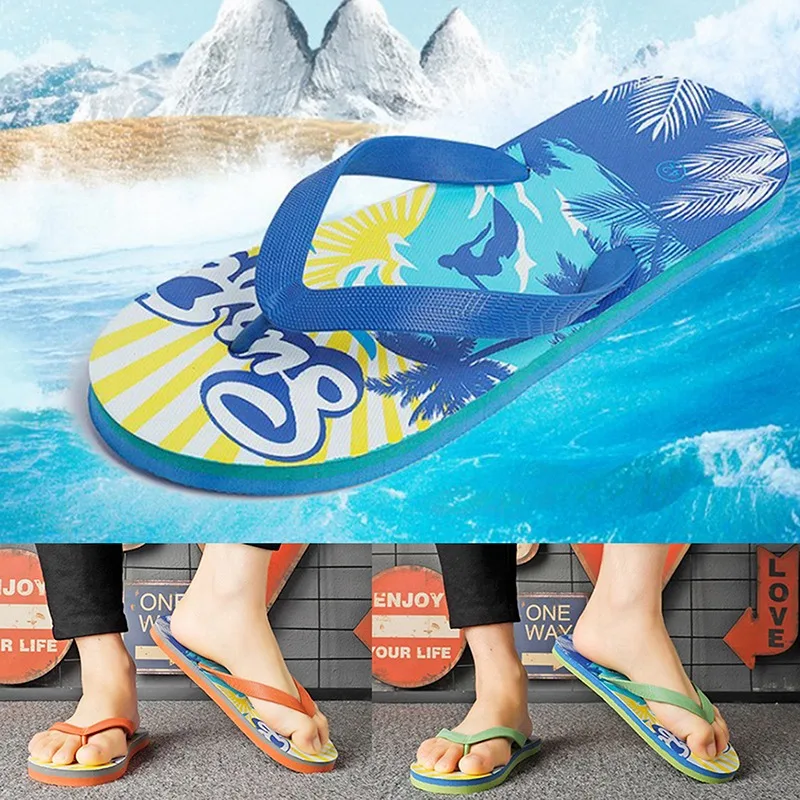 Summer Men Slippers Flat Flip Flops Beach Shoes Indoor & Outdoor Bathroom Cartoon Pattern EVA Shoes Slip on Slippers Male Shoes
Summer Men Slippers Flat Flip Flops Beach Shoes Indoor & Outdoor Bathroom Cartoon Pattern EVA Shoes Slip on Slippers Male Shoes