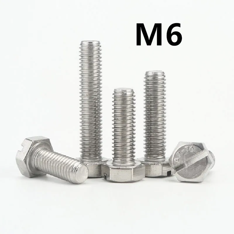 20PCS M6x12/16/20/25/30mm GB29.1 stainless steel Slotter hexagon screws outer hex one word combination screw mechanical bolts
20PCS M6x12/16/20/25/30mm GB29.1 stainless steel Slotter hexagon screws outer hex one word combination screw mechanical bolts