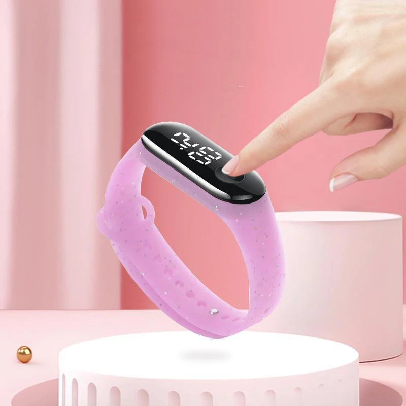 Kids Digital Watches Pink Girls Boys Electroinc LED Simple Watch Life Waterproof Silicone Strap For Children Zegarek Reloj Mujer
Kids Digital Watches Pink Girls Boys Electroinc LED Simple Watch Life Waterproof Silicone Strap For Children Zegarek Reloj Mujer