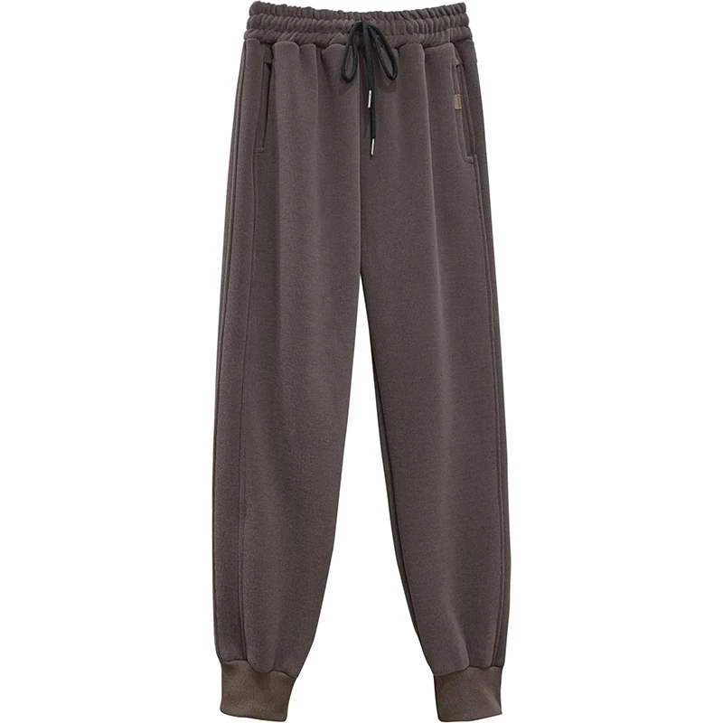 High-waisted Skinny Plus-down Tie-foot Sported Harlan Sweater Pant Women's Fall Winter Loose Wide-legged Casual Long Trousers
High-waisted Skinny Plus-down Tie-foot Sported Harlan Sweater Pant Women's Fall Winter Loose Wide-legged Casual Long Trousers