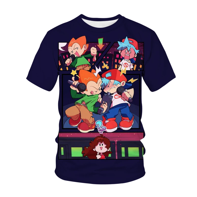 Boy T-shirt Popular Game 3D Clothing Friday Night Funkin Children’s T-shirt Girl Clothes Summer Beach T-shirt Baby Boy Clo
Boy T-shirt Popular Game 3D Clothing Friday Night Funkin Children’s T-shirt Girl Clothes Summer Beach T-shirt Baby Boy Clo