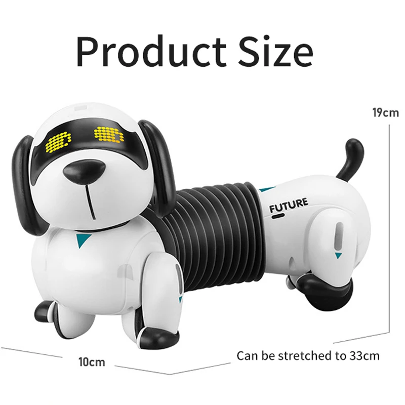 Smart Remote Control Robot dog Kids Toy Talking&Walk&Dance Intelligent Dog Electronic Pets Toys robot toys for kids | Игрушки и