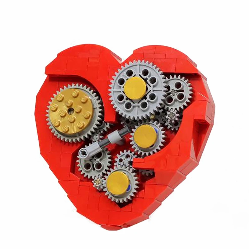 Clockwork Red Heart Diecast Model Bricks Children Educational Creative Building Blocks Toys MOC Christmas Birthday Gift
Clockwork Red Heart Diecast Model Bricks Children Educational Creative Building Blocks Toys MOC Christmas Birthday Gift