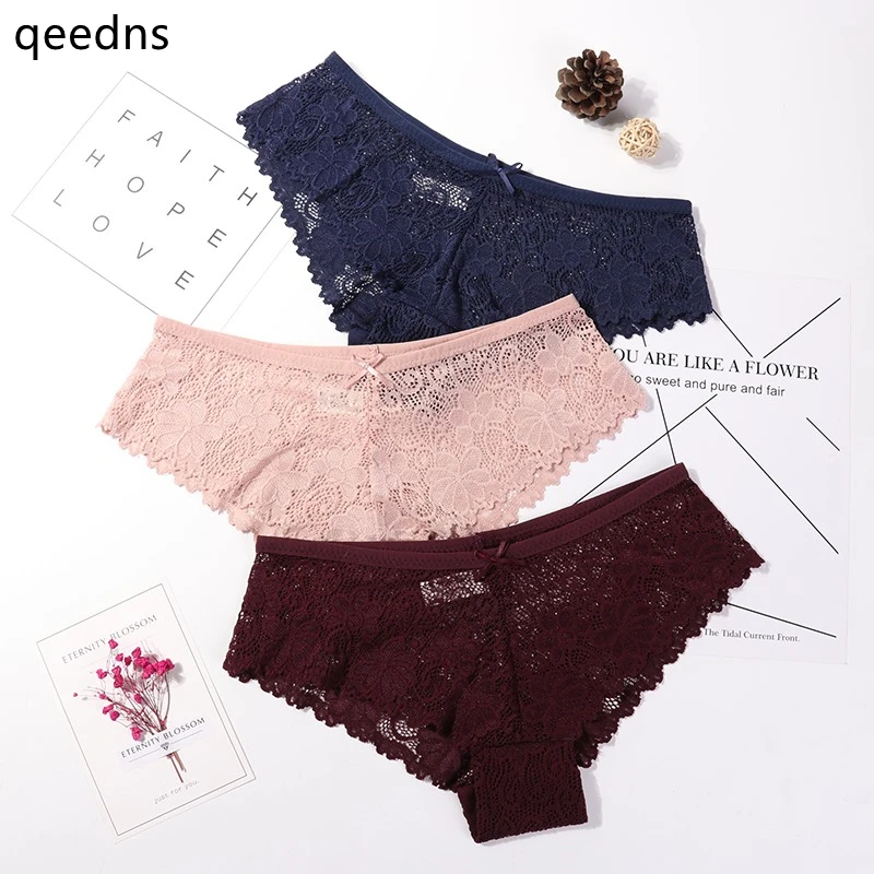 Sexy Lace Panties Women Fashion Cozy Lingerie Tempting Briefs High Quality Women's Underpant Low Waist Intimates Underwear
Sexy Lace Panties Women Fashion Cozy Lingerie Tempting Briefs High Quality Women's Underpant Low Waist Intimates Underwear