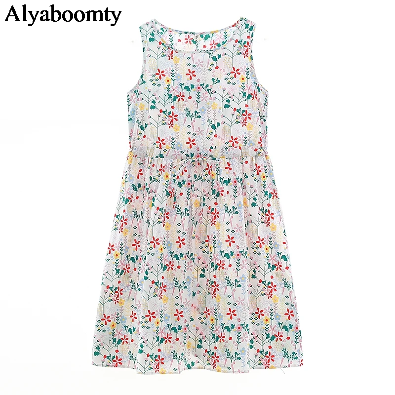 Mori Girl Summer Women Sundress O Neck Floral Printed Sleeveless Dress Elegant Prairie Chic Cotton Sweet Beach Holiday Dresses
Mori Girl Summer Women Sundress O Neck Floral Printed Sleeveless Dress Elegant Prairie Chic Cotton Sweet Beach Holiday Dresses