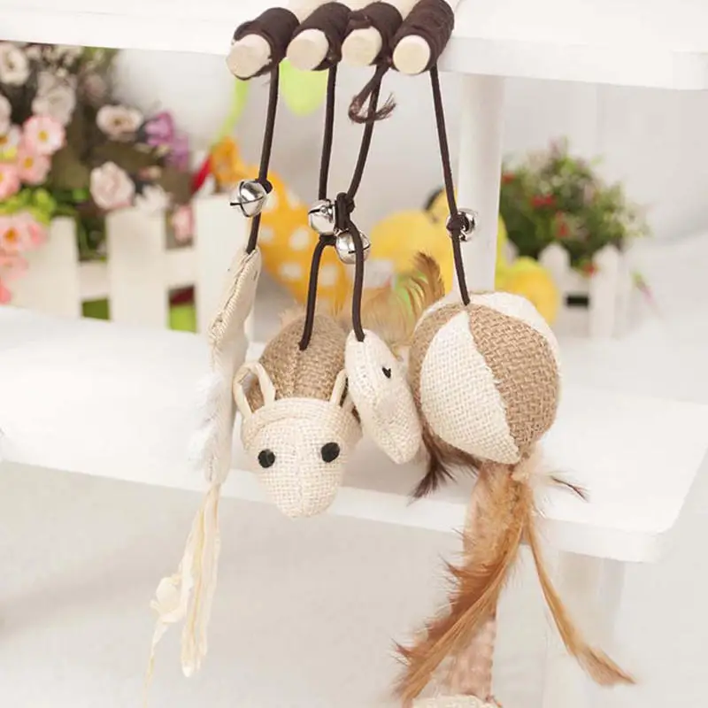 1pc Plastic Bird Feather Newly Design random Pet Cat Catcher Teaser Toy With Bell Funny Long Size Turkey Feather Plush Cat Toy
1pc Plastic Bird Feather Newly Design random Pet Cat Catcher Teaser Toy With Bell Funny Long Size Turkey Feather Plush Cat Toy