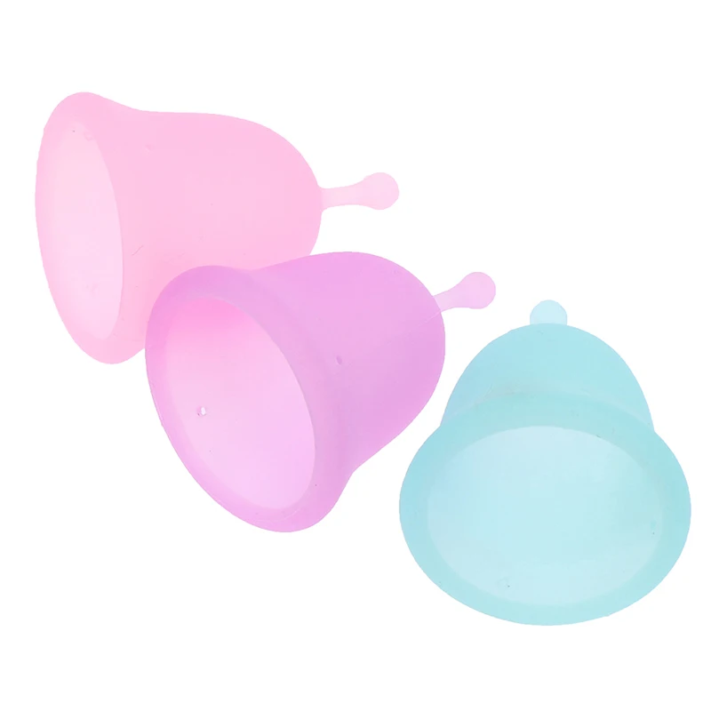 

Menstrual Cup Medical Silicone Collector Menstrual Menstruation Period Leak Proof Cup Medical Grade Lady Menstrual Supplies