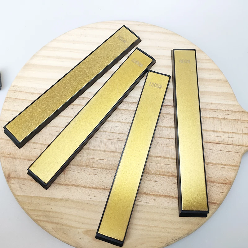 4pcs Titanium-plated diamond Knife sharpener Angle sharpening stone Knife Sharpening Stone Diamond Whetstone Grindstone Tool
4pcs Titanium-plated diamond Knife sharpener Angle sharpening stone Knife Sharpening Stone Diamond Whetstone Grindstone Tool