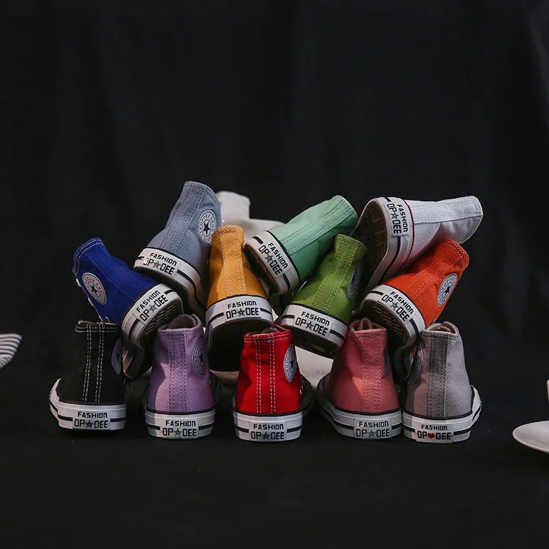 Kids Shoes for Baby Girls Colorful Ankle High Canvas Parent Children Shoes Leisure for Baby Boys Toddler Sneakers Trainer Canvas
Kids Shoes for Baby Girls Colorful Ankle High Canvas Parent Children Shoes Leisure for Baby Boys Toddler Sneakers Trainer Canvas