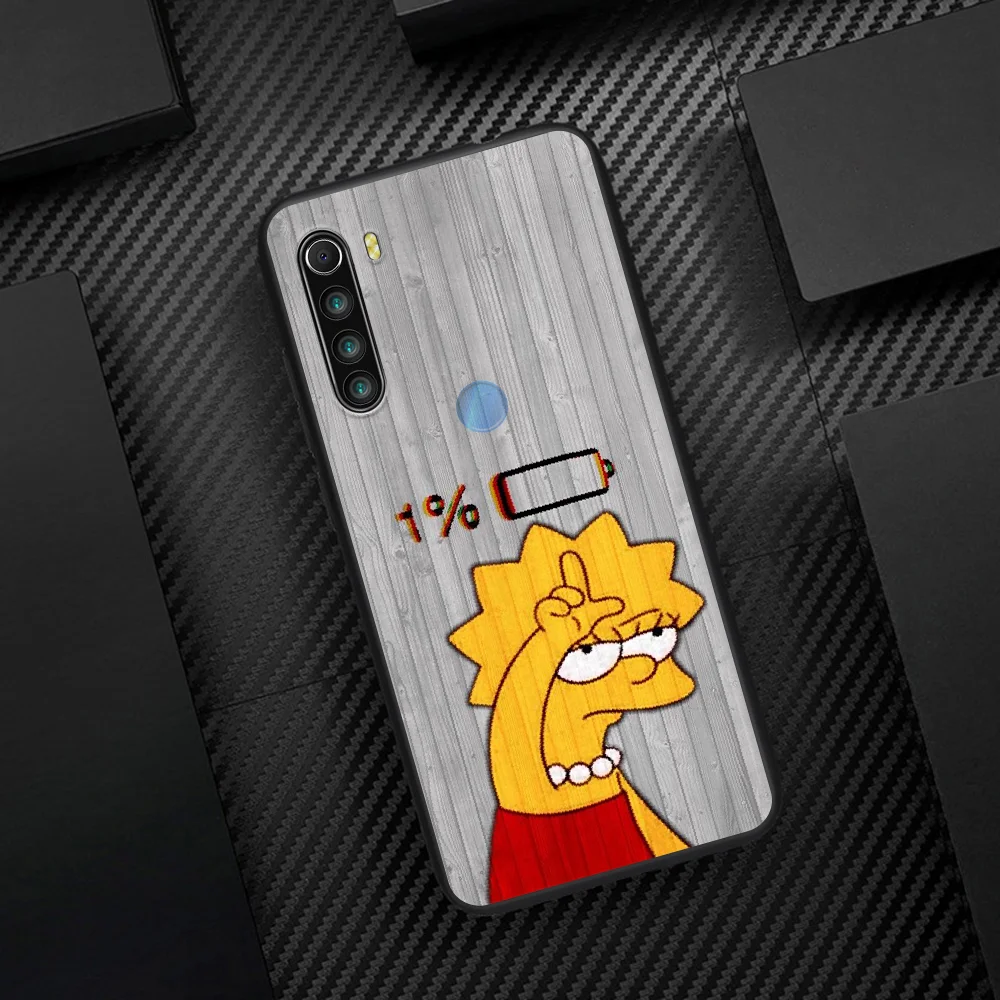 Funny Simpson Cartoon Phone Case Cover Hull For XIAOMI Redmi 7 7A 8 8A 9 9C Note 6 7 8 9 9S K20 Pro K30 black Cell Trend Coque
Funny Simpson Cartoon Phone Case Cover Hull For XIAOMI Redmi 7 7A 8 8A 9 9C Note 6 7 8 9 9S K20 Pro K30 black Cell Trend Coque